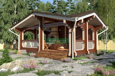 Проект беседки Ласточка